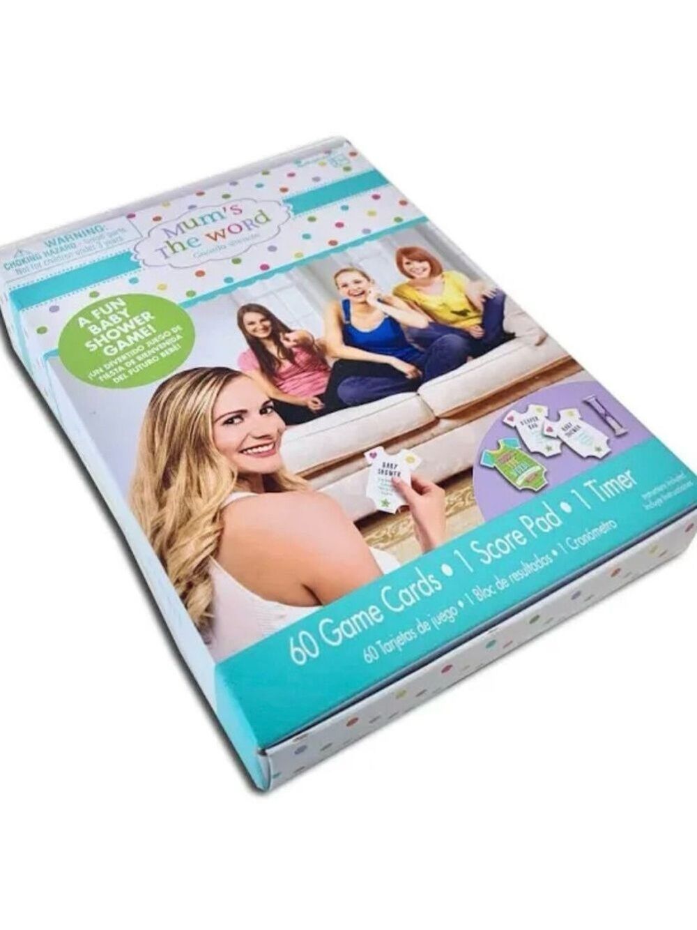 NWOT Mum's the Word Baby Shower Game